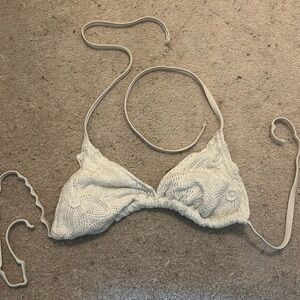 Crochet bikini top